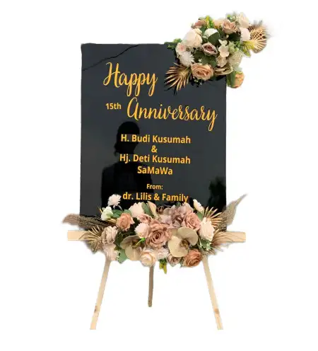 Papan Bunga Akrilik Jelobo